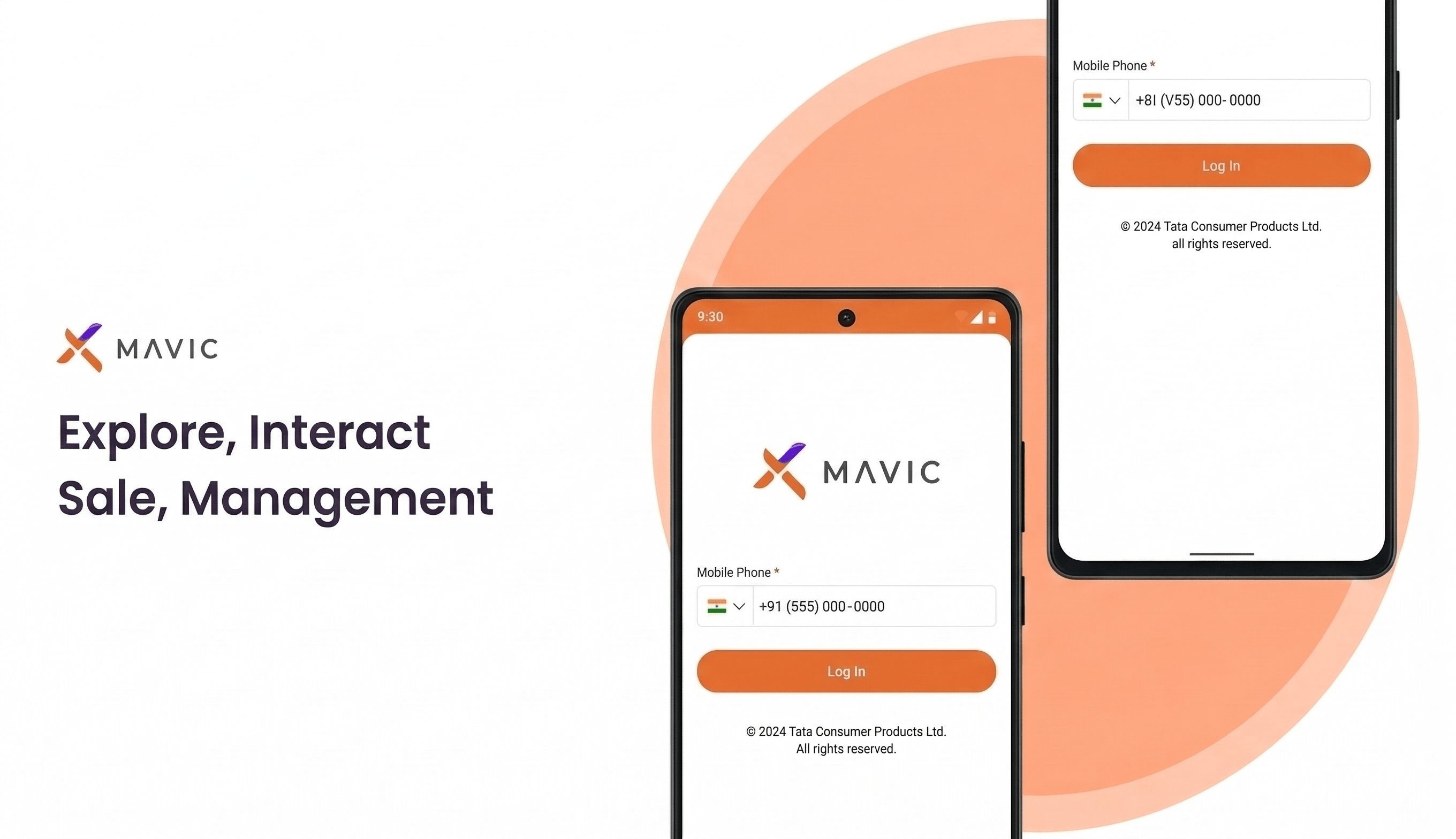 Mavic TCPL field sales platform – Tata Consumer Products mobile app built by Innowrap with KPMG